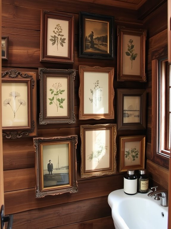 vintage decorative picture frames