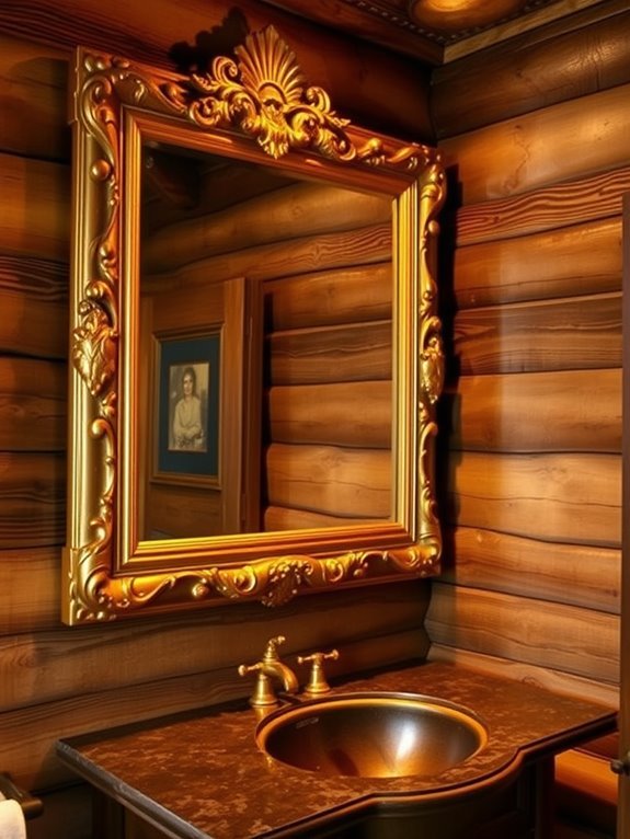 vintage elegance with gold