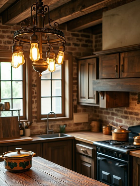 vintage illumination design elements