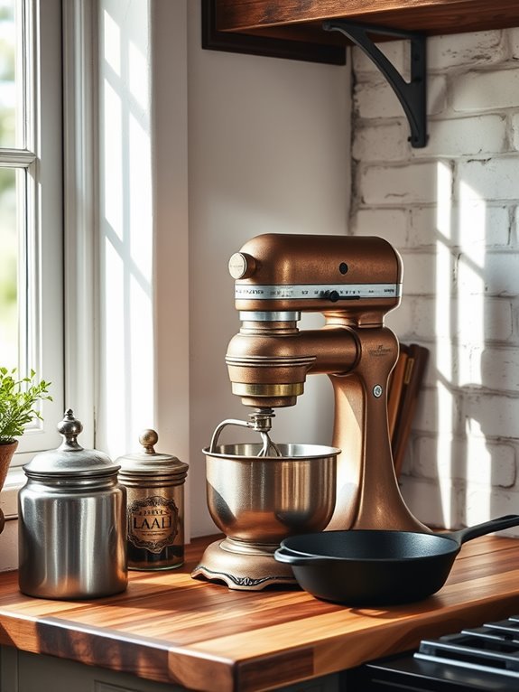 vintage inspired kitchen appliances