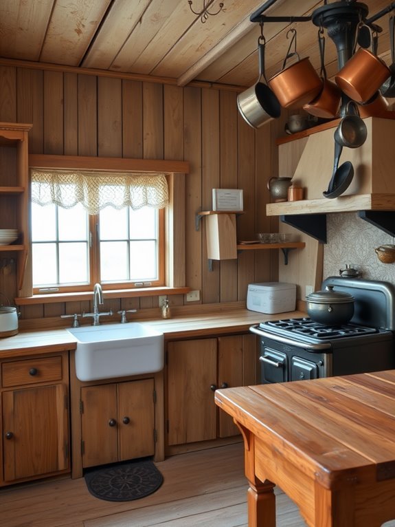 vintage kitchen equipment styles