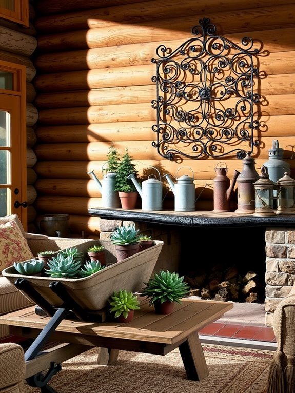 vintage outdoor decor items