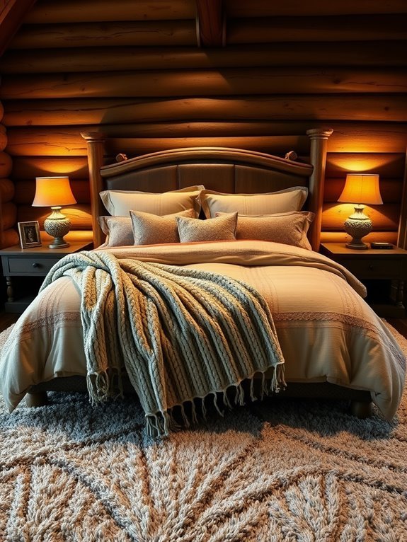 warm and comfortable bedding