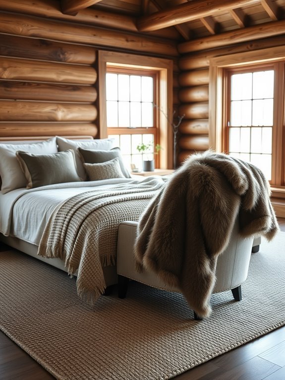 warm and inviting fabrics