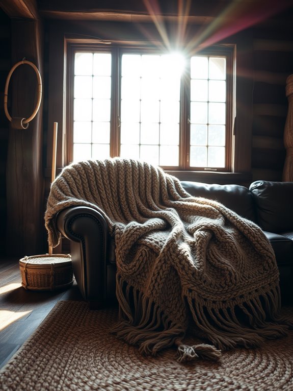 warm and inviting fabrics