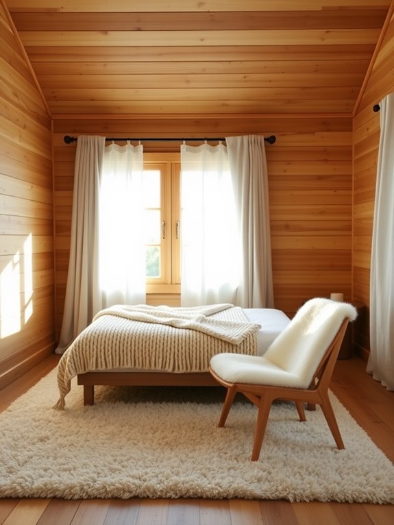 warm and inviting fabrics
