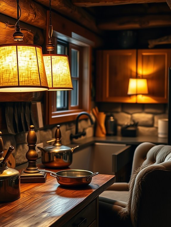 warm and inviting illumination