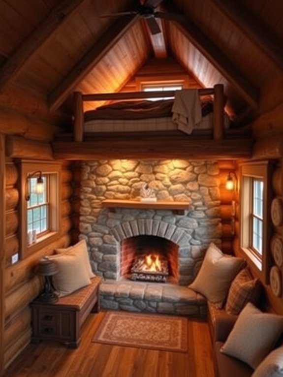 warm and inviting nook