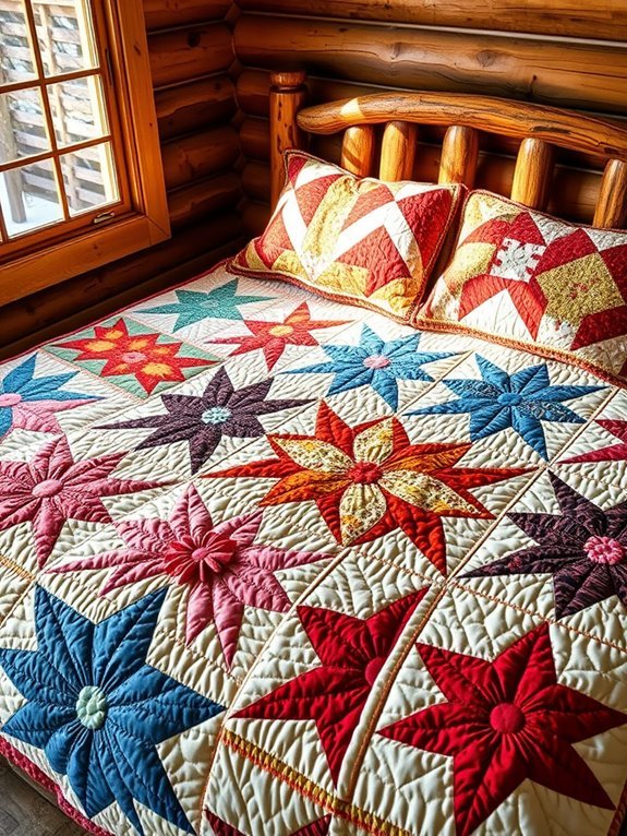warm and inviting quilt