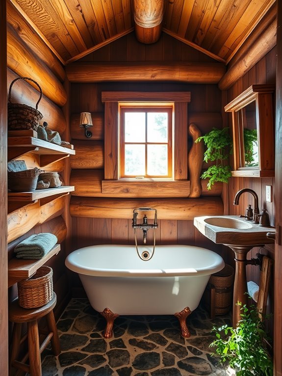 warm earthy design elements