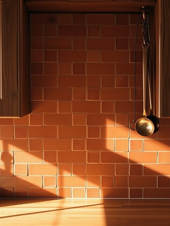 warm natural clay color