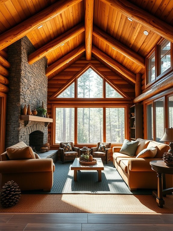 warm rustic design elements