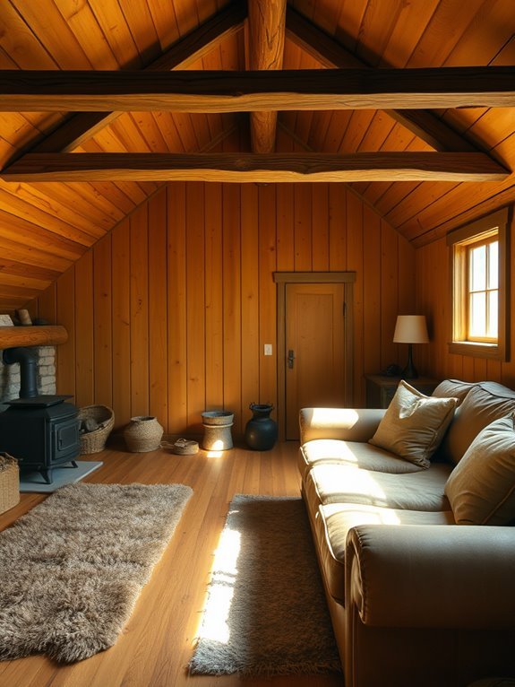 warm wooden sanctuary escape