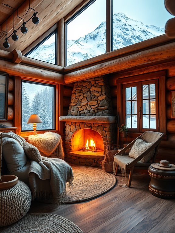 warmth through layered textures