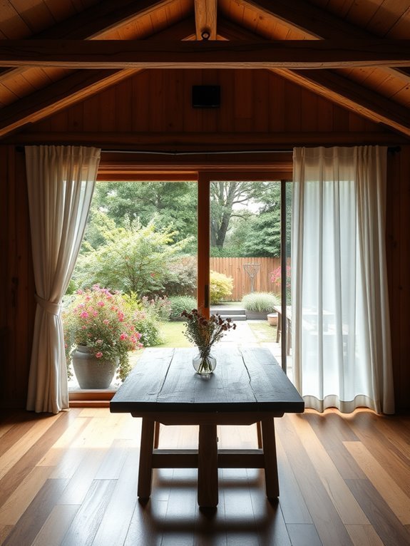 welcoming al fresco areas