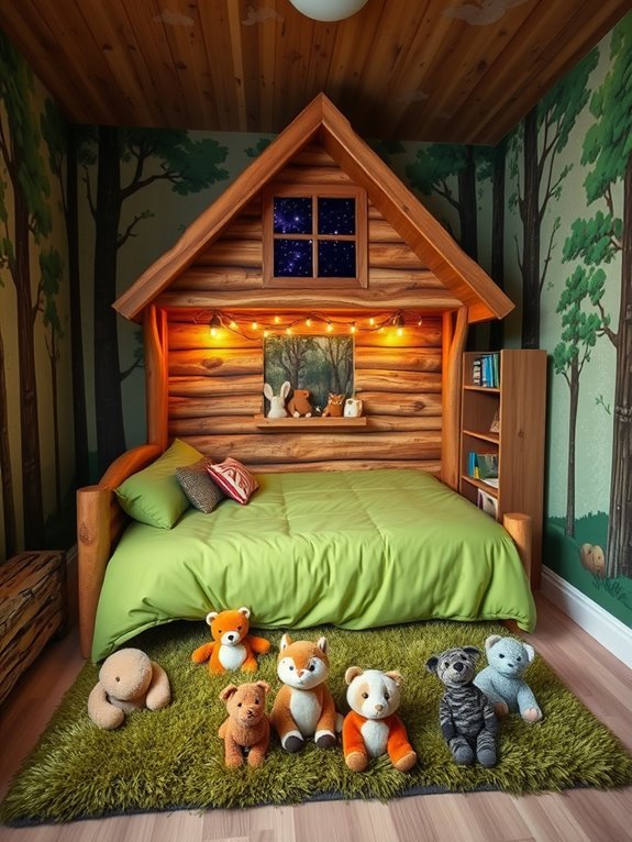 whimsical decor and colors