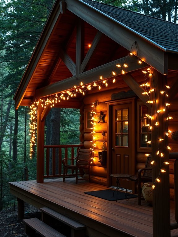 whimsical string light decor