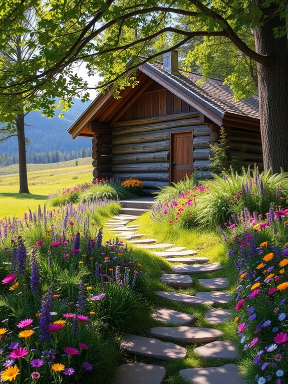 wildflower cottage garden design