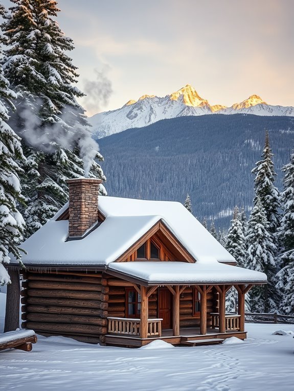 winter mountain retreat experience